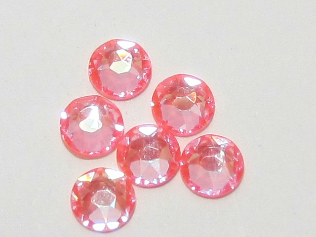 1 Gross 10ss ELECTRIC ORANGE DeLITE HOT FIX European Rhinestones